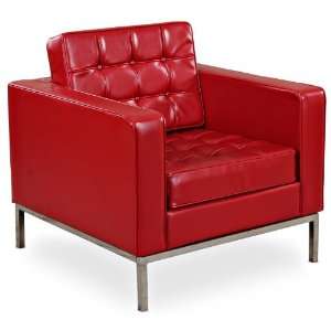  Duvet Red Reception Chair Beauty