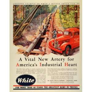   Williams Railroad Construction   Original Print Ad