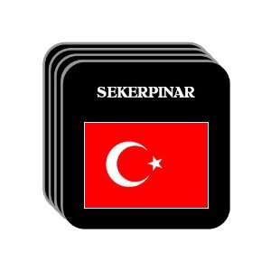  Turkey   SEKERPINAR Set of 4 Mini Mousepad Coasters 
