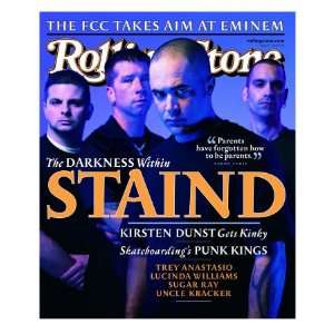  Staind, Rolling Stone no. 873, July 2001 Premium 