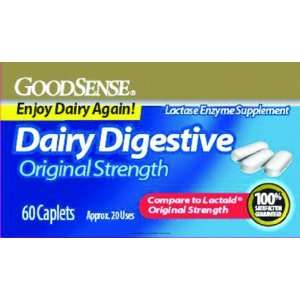  Dairy Digestive Capsules, Dairy Digestive Caps 60Ct  Dc 