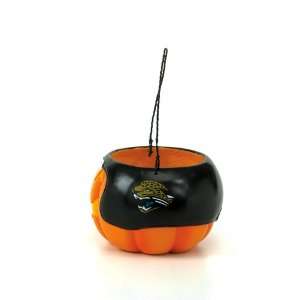   NFL Jacksonville Jaguars Halloween Pumpkin Trick or Treat Candy Bucket