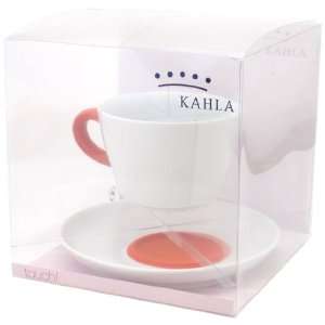 touch FIVE SENSES, Coffeemania touch coral red cappuccino cup with 