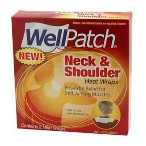  WellPatch Heat Wraps, Neck & Shoulder 2 ea Health 