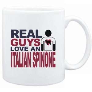   Mug White  Real guys love a Italian Spinone  Dogs