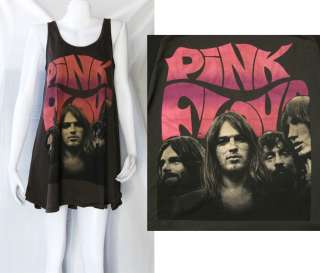 PINK FLOYD English band 70s WOMEN T SHIRT DRESS TOP M L  