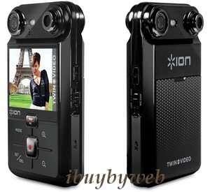 ION Twin Video Dual Lens Handheld Video Recorder Camera  