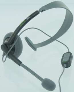 Microsoft Xbox 360 Black Headset  