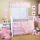 Trend Labs Nursery Bedding Versailles Pink Baby Crib Bedding Set