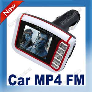 LCD Car  MP4 Player Wireless FM Transmitter SD/MMC Remote 