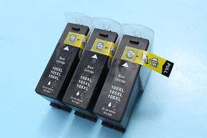 Black Ink Cartridge 100XL for Lexmark S305 S405 S505 S605 Pro 901 