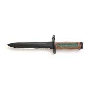  Camillus Military Bayonet Fixed Blade Black Combo Sheath 7 