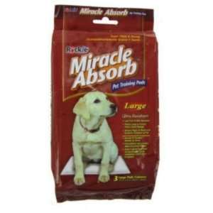  3 Pc Training Miracle Absorb Pet Case Pack 24