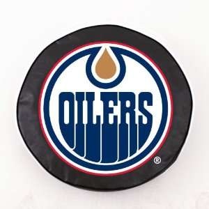  Edmonton Oilers NHL Tire Cover Black