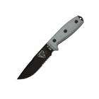 ESEE/RAT Cutlery RAT Cutlery RC 4 Serrated Edge with Black Blade