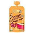 Ellas Kitchen Organic Baby Food   Banana Apricot & Baby Rice 7 Pack 7 