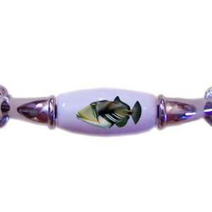  Tropical Fish Picasso Triggerfish CHROME DRAWER Pull 