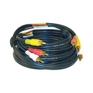  RCA STEREO AUDIO/VIDEOCABLE 6FT CABLE 6ft (Cable Zone 