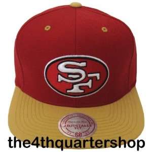  San Francisco 49ers Logo Mitchell & Ness Snapback Cap 