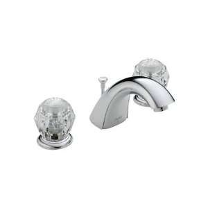 Delta 3530 WFMPU Innovations 2 Handle Widespread Bathroom Faucet in Ch