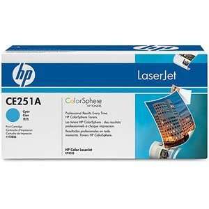  Hewlett Packard Laser,Toner, Color, CP3525,CM3530 MFP Cyan 