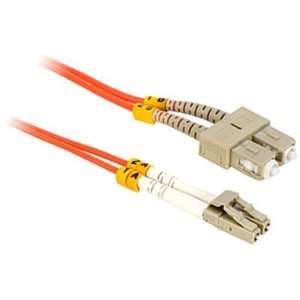   Orange Duplex Fiber Optic Cable With Lc Sc Connectors Electronics