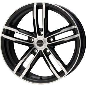 Liquid Metal Curve Series Black Wheel with Machined Face (18x8/5x114 