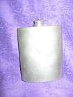   Sheffield English Pewter Curved 8 oz Liquor Flask Great Gift Item