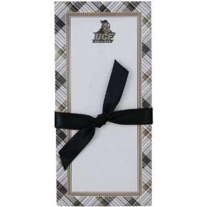  NCAA UCF Knights Plaid Magnetic Notepad