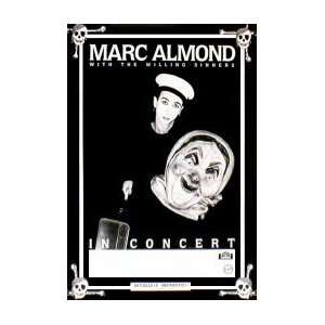  MARC ALMOND Iron Fist Tour Music Poster