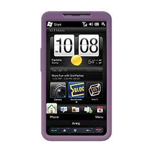   Hard Case for T Mobile HTC HD2 (Purple) Cell Phones & Accessories