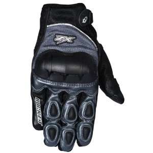  Joe Rocket Kawasaki ZX Gloves   Small/Gunmetal/Black 