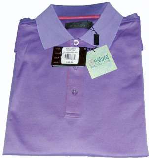   Uomo NWT M Cotton Short Sleeve Mens Golf Polo Shirt Colorful  