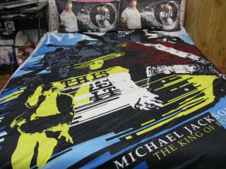 Michael Jackson Classic king of pop Bed Quilt cover / sheet / pillow 