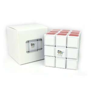  QJ 3x3 Speed Cube White 5.7cm Toys & Games