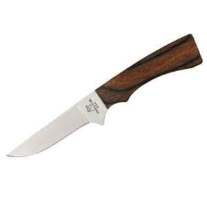  Katz Knives C5W Bird and Trout Fixed Blade Knife with Wood 