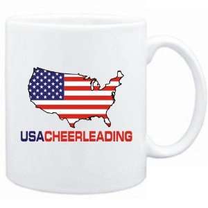  New  Usa Cheerleading / Map  Mug Sports