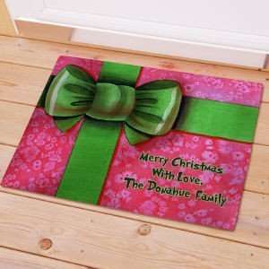  Personalized Christmas Gift Doormat