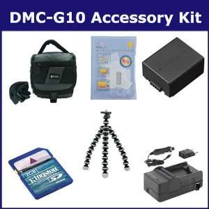 Panasonic Lumix DMC G10 Digital Camera Accessory Kit includes ZELCKSG 