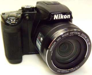 Nikon Black COOLPIX P500 12.1 MP Digital Camera 018208262564  