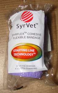 Syrvet Syrflex Cohesive Flexible Bandage for Horse NIP  