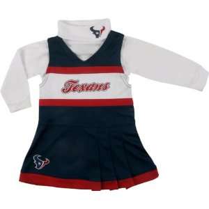  Reebok Houston Texans Toddler (2T 4T) Cheer Uniform 