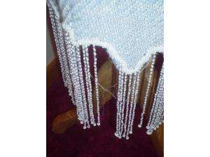 David Rodriguez lilac tweed skirt suit pearl fringes 2  