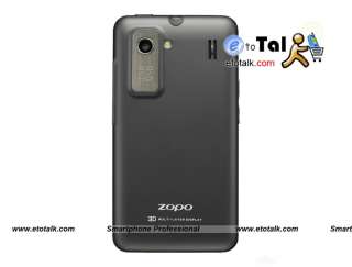   ZOPO ZP200 3G WCDMA CPU6575 1GHz Dual Sim Multi Layer Display Android