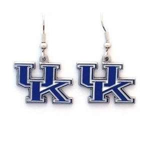   College Dangle Earrings   Kentucky Wildcats