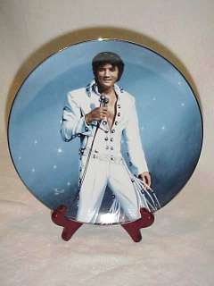   Las Vegas from the Elvis Presley In Performance Series Plate# 2 w/coa