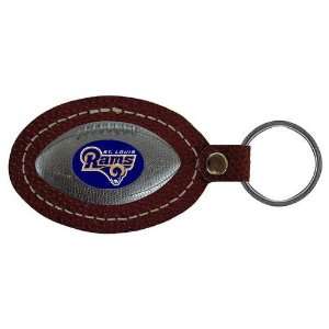  St. Louis Rams NFL Football Key Tag (Leather) Sports 