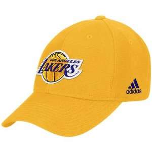 LA Los Angeles Lakers NBA Basketball Adidas Gold Basic Embroidered 