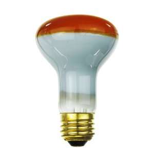   Incandescent 50 Watt, Medium Based, R20 Reflector Colored Bulb, Orange