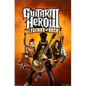  Guitar Hero III Poster Print, 23x34